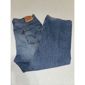 Vintage Levis 569 Jeans 38x30 Blue Baggy Loose Wide Leg Straight Street Y2K